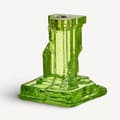 Miniatyrbillede 1 af 3: Rocky Baroque Candleholder Cryptonite 15cm - Kosta Boda