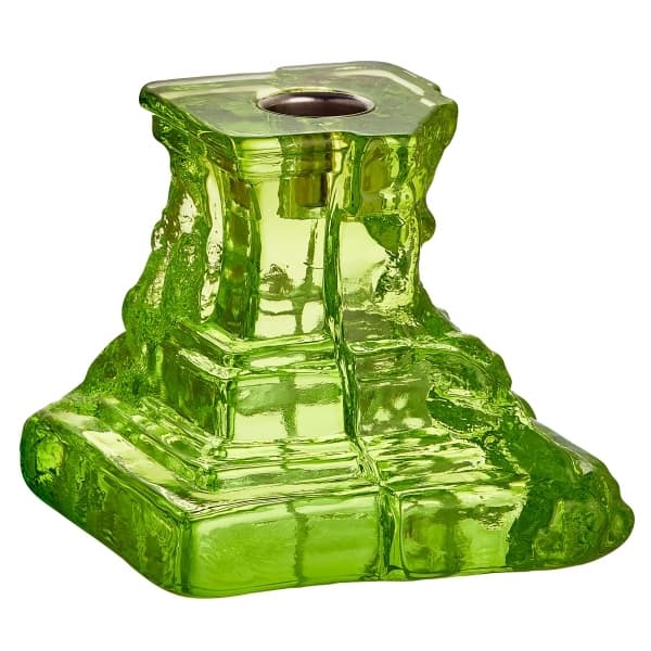 Rocky Baroque Candleholder Kryptonite, H 9,5cm - Kosta Boda
