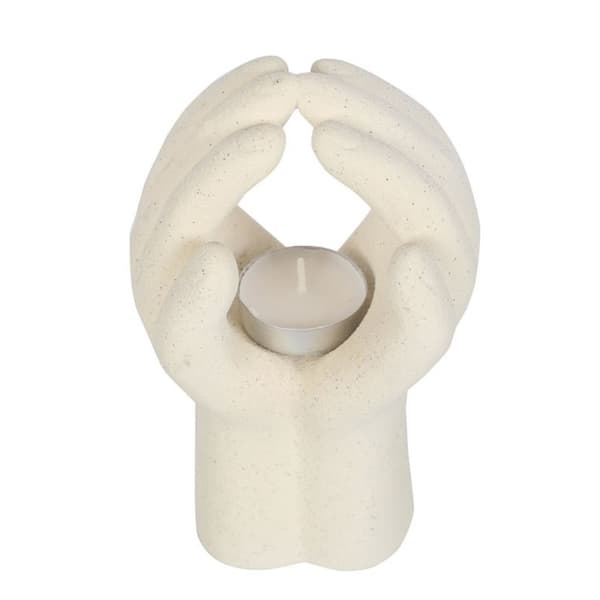 Something Different Praying Hands Tealight Holder