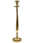 Miniatyrbilde 4 av 7: Sett med 2 lysestaker Gull Metall Glanset Metallisk Glamour Glamour Taper Lysestaker