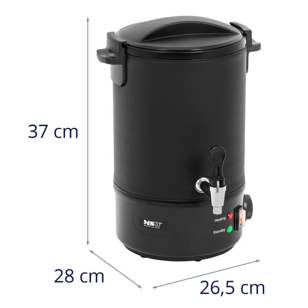 MSW - Vaxsmältare - Elektrisk - 6,5 l - 1500 W