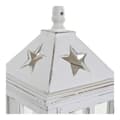 Miniatyrbild 3 av 3: Lykta DKD Home Decor Glas Vit Furu (21 x 21 x 51 cm)