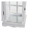 Miniatyrbild 2 av 3: Lykta DKD Home Decor Glas Vit Furu (21 x 21 x 51 cm)