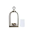 Miniatyrbild 2 av 4: Lykta DKD Home Decor Glas Gyllene Aluminium (19 x 19 x 43 cm)