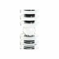 Miniatyrbild 4 av 4: Ljusstakar DKD Home Decor 6 x 6 x 28 cm Glas Svart Transparent