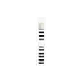 Miniatyrbild 1 av 4: Ljusstakar DKD Home Decor 6 x 6 x 28 cm Glas Svart Transparent