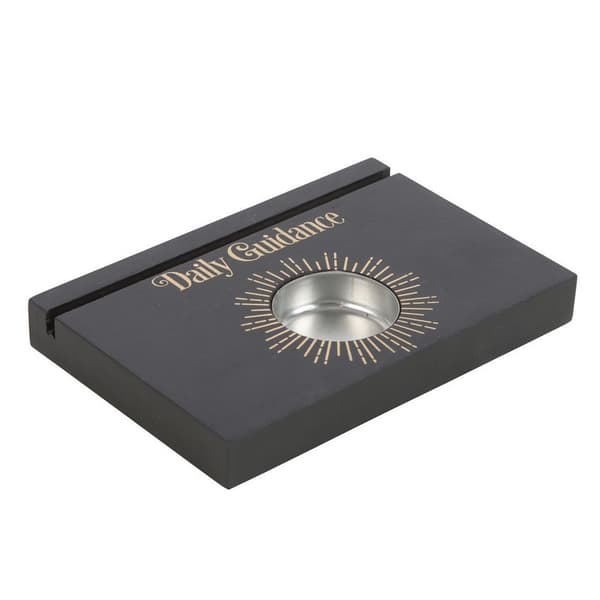 Something Different Daily Guidance Tarot Cards Tealight Holder Black/White One Size