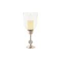 Miniatyrbillede 3 af 5: Lyseholder DKD Home Decor 16 x 16 x 41 cm Sølvfarvet Aluminium Akryl