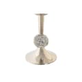 Miniatyrbillede 4 af 5: Lyseholder DKD Home Decor 16 x 16 x 41 cm Sølvfarvet Aluminium Akryl