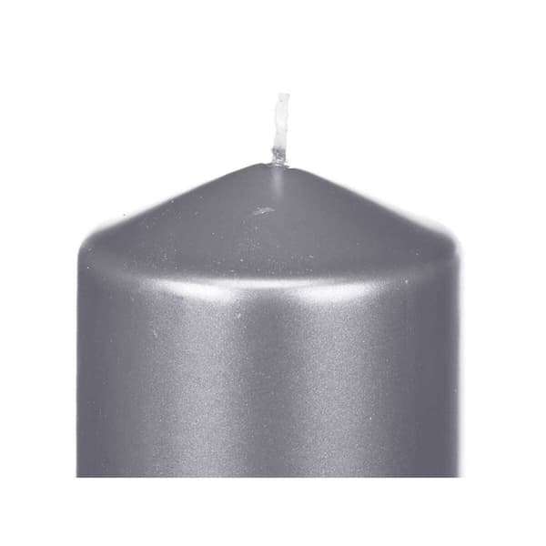 Stearinlys Acorde 92537 Sølvfarvet 7 x 13 x 7 cm (24 enheder)