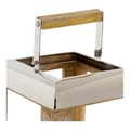 Miniatyrbilde 2 av 3: Lyhty DKD Home Decor Sølv Metall Krystall (23 x 23 x 36 cm)