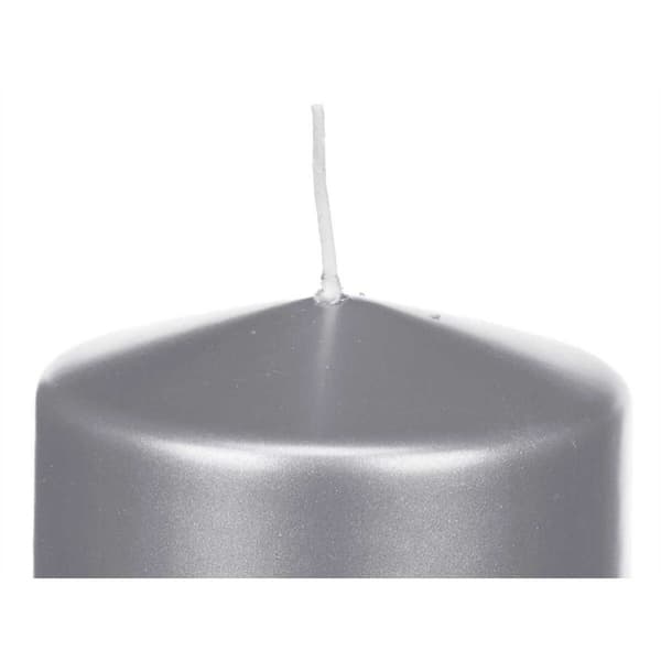 Stearinlys Acorde 92543 Sølv 9 x 10 x 9 cm (12 enheter)