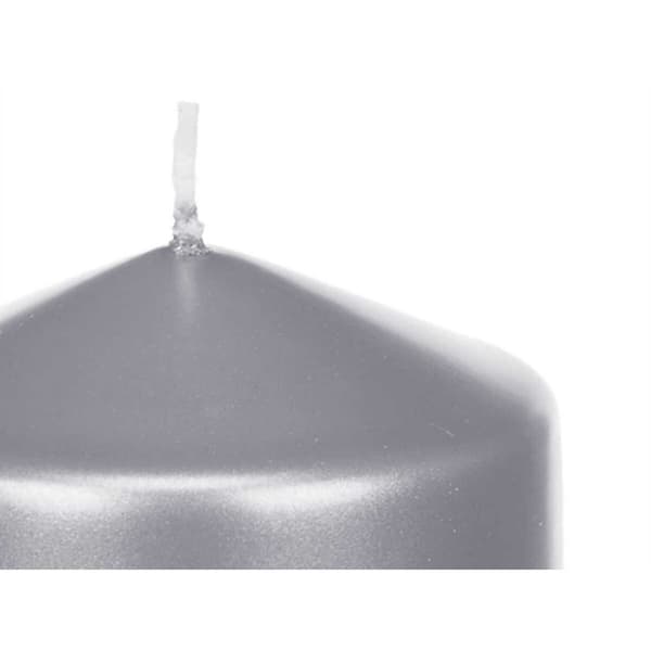 Stearinlys Acorde 92533 Sølv 7 x 7,5 x 7 cm (24 enheter)