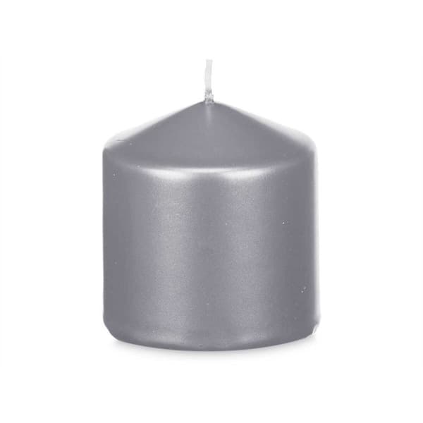 Stearinlys Acorde 92533 Sølv 7 x 7,5 x 7 cm (24 enheter)