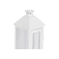 Miniatyrbilde 2 av 4: Lyhty Home ESPRIT Hvit Krystall Jern Shabby Chic 20 x 20 x 55 cm (3 Deler)