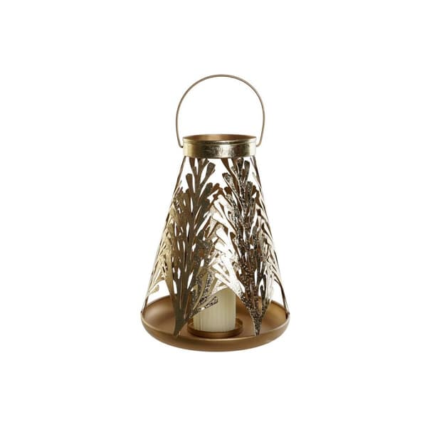 Žibintas DKD Home Decor Kullattu Metalli 25 x 25 x 42 cm