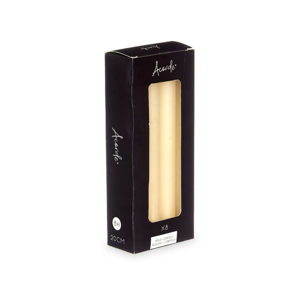 Kynttiläsarja Acorde 126-B-AR Kerma 2 x 2 x 20 cm (12 osaa)