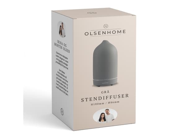 Olsen Home OlsenHome - Premium Stendiffuser, grå