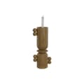 Miniatyrbilde 1 av 4: Kandelabre Home ESPRIT Brun Harpiks Tre 15 x 9,5 x 35 cm