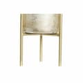 Miniatyrbild 3 av 3: Ljusstakar DKD Home Decor 10 x 10 x 23 cm Glas Gyllene Metall Dvobarvna
