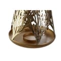 Miniatyrbild 3 av 4: Lykta DKD Home Decor Gyllene Metall 25 x 25 x 42 cm