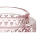 Pikkukuva 2 / 3: Kynttilänjalka Pinkki Lasi (9 x 8,8 x 9 cm) (12 osaa)