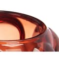 Miniatyrbild 4 av 4: Ljusstakar Mikro-pärlor Orange Glas 8,4 x 12,5 x 8,4 cm (12 antal)