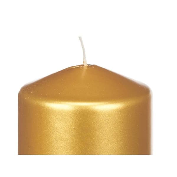 Kynttilä Acorde 92538 Kullattu 7 x 15,5 x 7 cm (12 osaa)