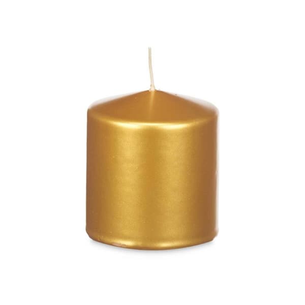Kynttilä Acorde 92542 Kullattu 9 x 10 x 9 cm (12 osaa)