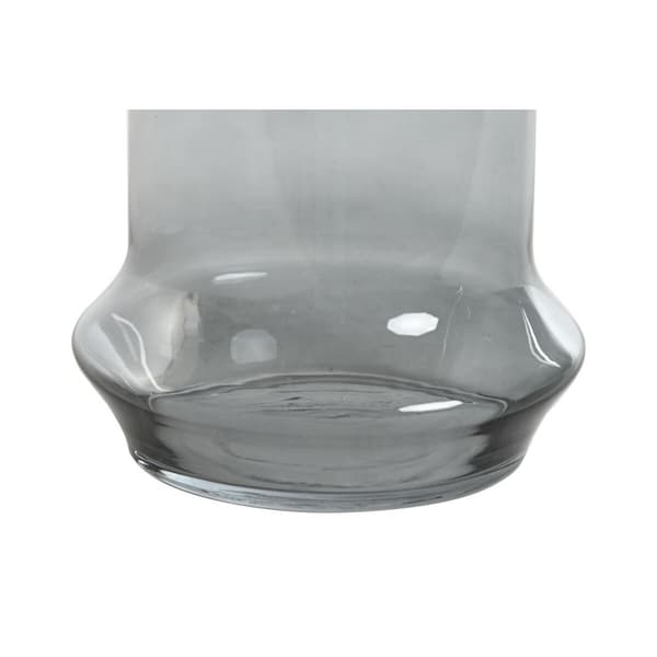 Ljusstakar Home ESPRIT Blå Gyllene Glas 17 x 17 x 28 cm