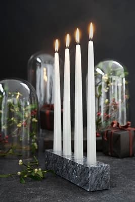 Ljusstake Marmo adventsljusstake marmor