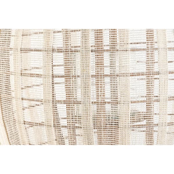 Kynttilänjalka Home ESPRIT Valkoinen Luonnollinen Puu Kristalli 37 x 37 x 56 cm