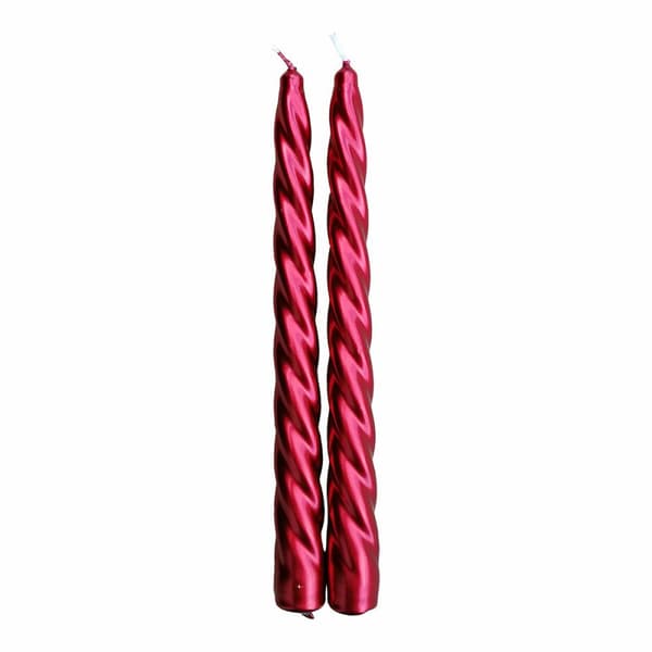Ljus Magic Lights Dekorations Röd Ø 2 x 24 cm