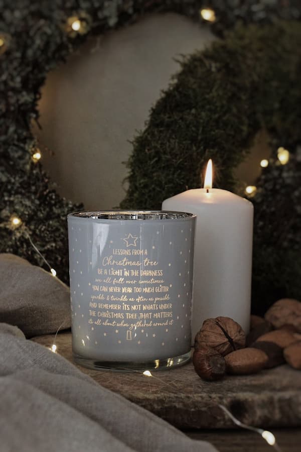 Majas Cottage Lykta Lessons from a christmas tree 9x10 cm