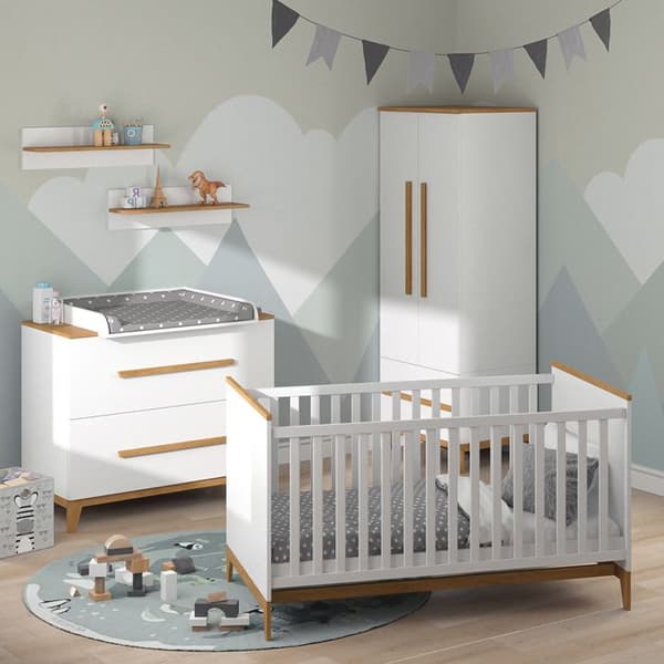 Vitalispa Malia barnrum, vitt, set om 4