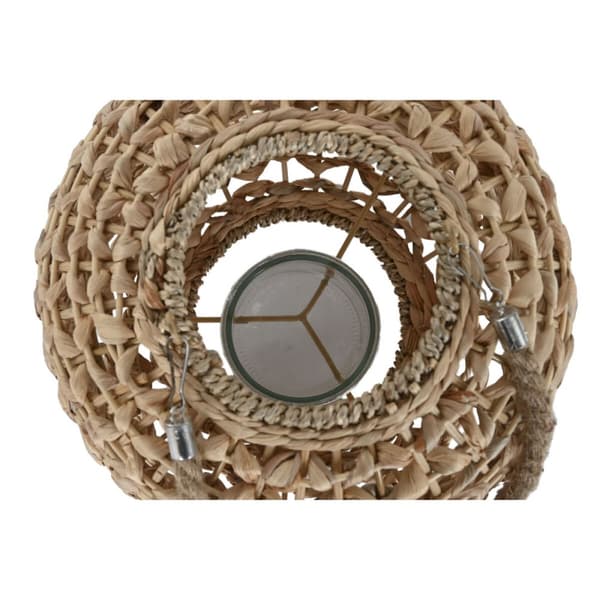 Lyseholder Home ESPRIT Natur Metal 33 x 33 x 51 cm