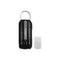 Miniatyrbilde 5 av 6: Lysholder Home ESPRIT Svart Metall 21,5 x 21,5 x 43,5 cm