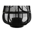 Miniatyrbilde 4 av 6: Lysholder Home ESPRIT Svart Metall 28 x 28 x 50 cm