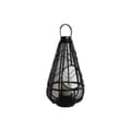 Miniatyrbilde 6 av 6: Lysholder Home ESPRIT Svart Metall 28 x 28 x 50 cm
