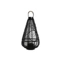 Miniatyrbilde 1 av 6: Lysholder Home ESPRIT Svart Metall 28 x 28 x 50 cm