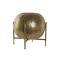 Miniatyrbilde 2 av 6: Lysholder Home ESPRIT Gyllen Metall Krystall 29 x 29 x 26,5 cm