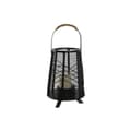 Miniatyrbilde 6 av 6: Lysholder Home ESPRIT Svart Metall 23 x 23 x 31,5 cm