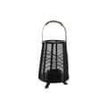 Miniatyrbilde 1 av 6: Lysholder Home ESPRIT Svart Metall 23 x 23 x 31,5 cm