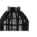 Miniatyrbilde 3 av 6: Lysholder Home ESPRIT Svart Metall 26,5 x 26,5 x 28 cm