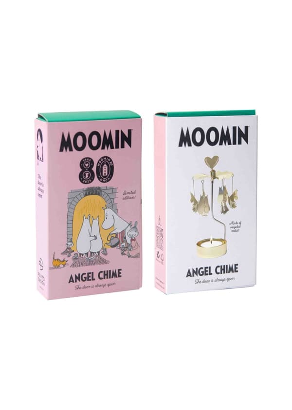Änglaspel Moomin - Mumin 80 år Limited edition Guld