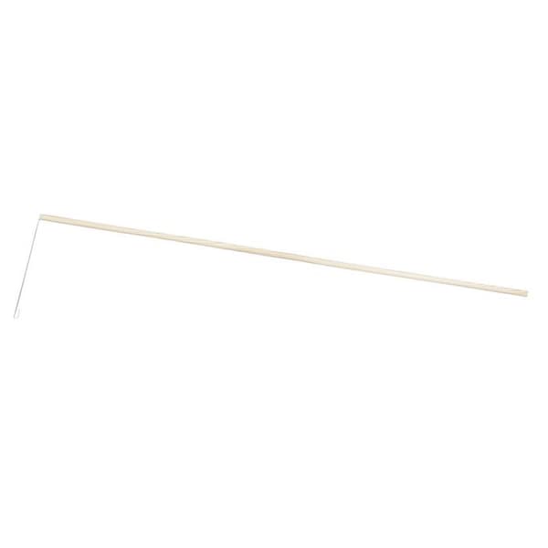 Lyktstång - RAYHER - 60 cm - Metall - 8 mm - Vit färg