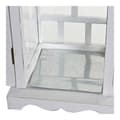 Miniatyrbild 2 av 3: Lykta DKD Home Decor Glas Vit Furu (22.5 x 22.5 x 47 cm)