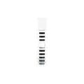 Miniatyrbillede 2 af 4: Lyseholder DKD Home Decor 6 x 6 x 28 cm Krystal Sort Gennemsigtig