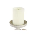 Miniatyrbillede 2 af 2: Lyseholder DKD Home Decor 13 x 13 x 17,5 cm Metal Hvid