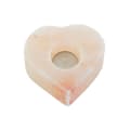 Miniatyrbillede 3 af 3: Lyseholder DKD Home Decor Pink Natur Salt 11 x 11 x 5 cm (2 enheder)